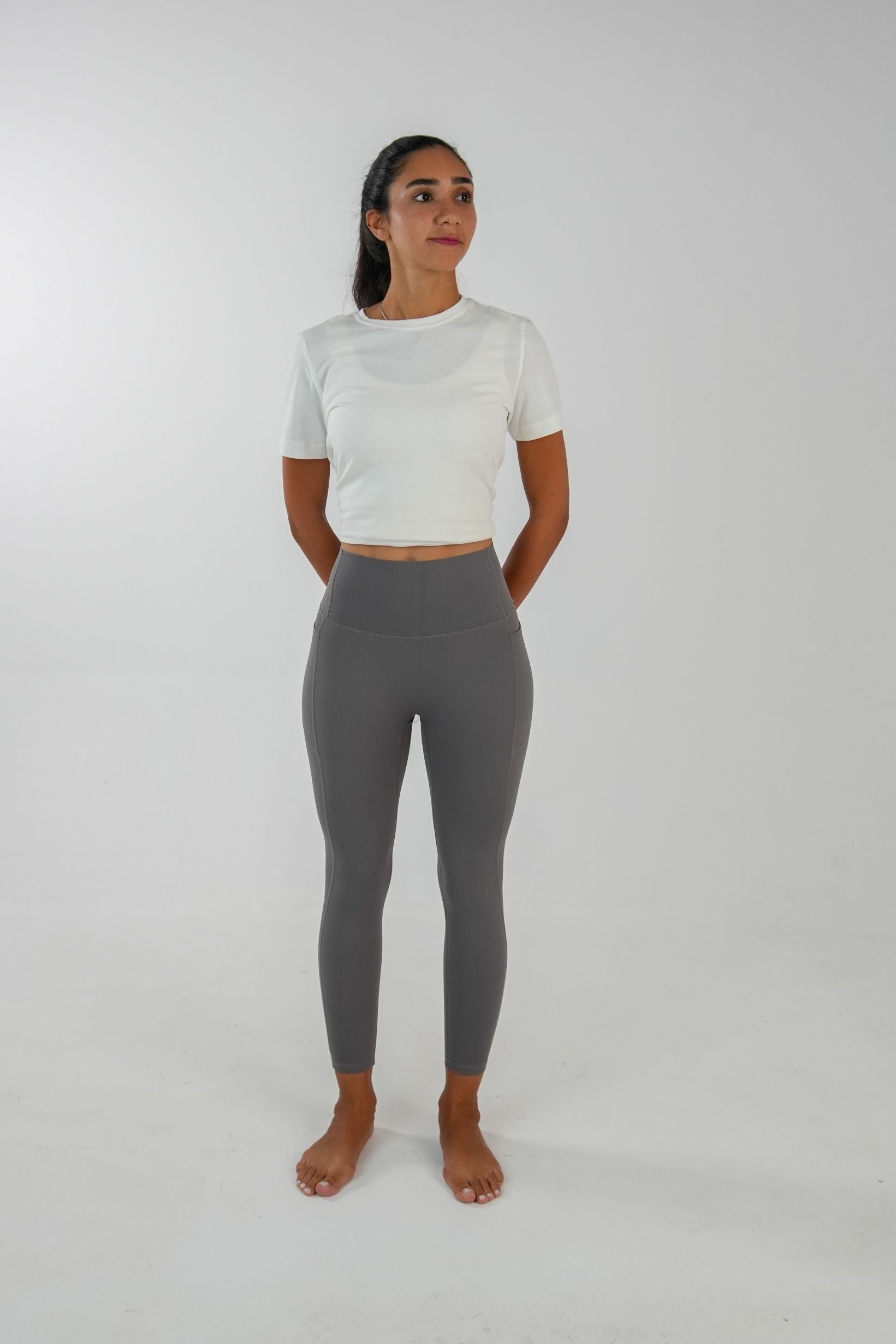 Softreme+ High Rise w/ Side Pockets In Grey