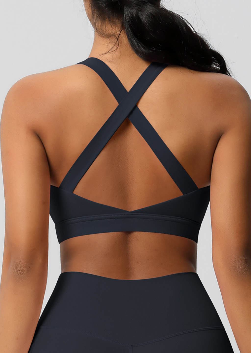 Energy Bra Black- High Support C-DD Cups