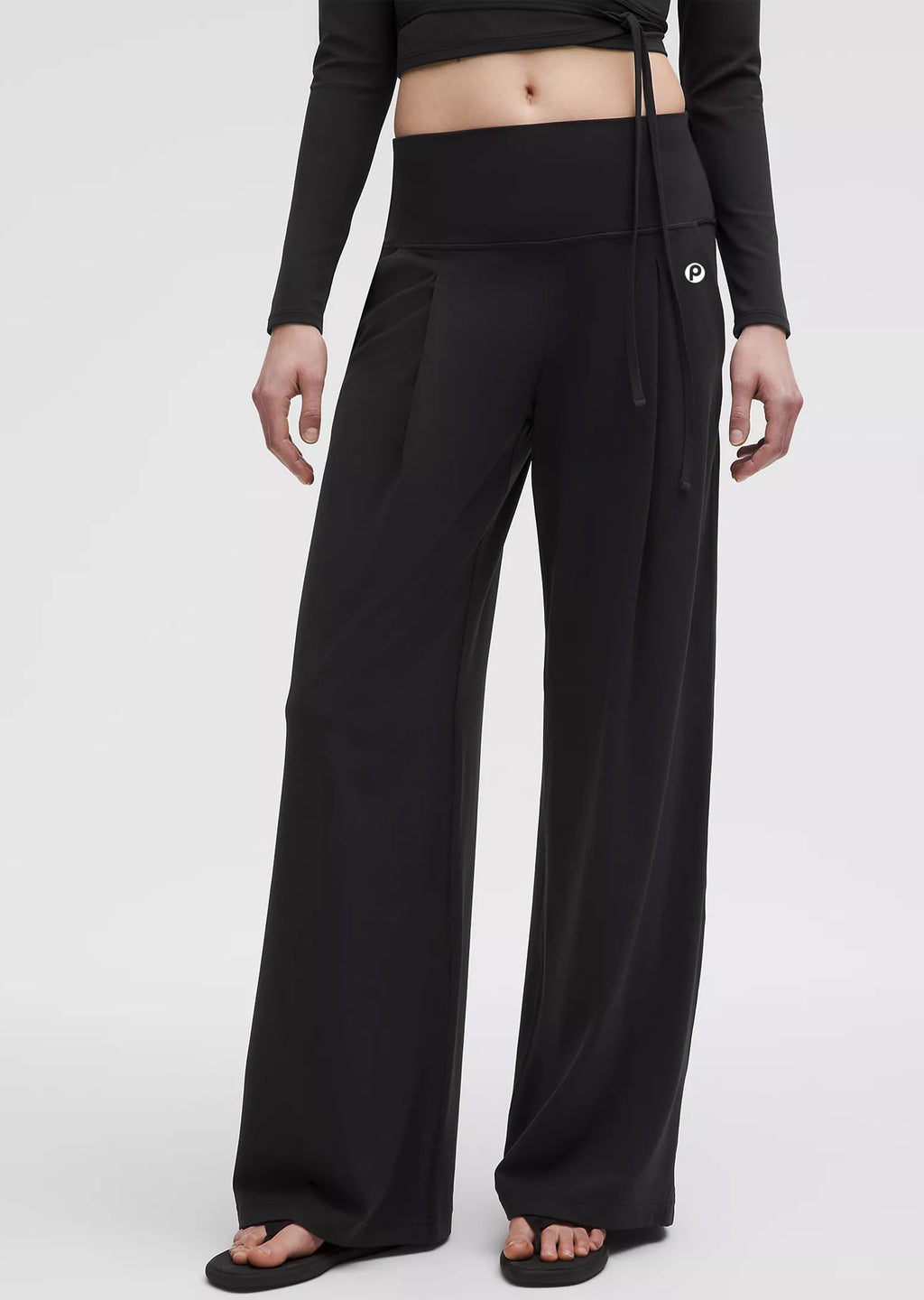 Black Soft Touch Palazzo Pants