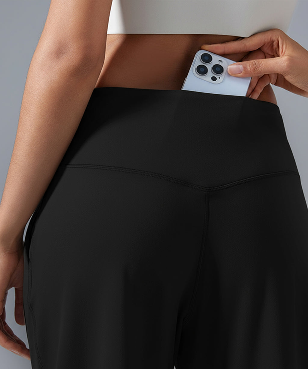 Black Soft Touch Palazzo Pants