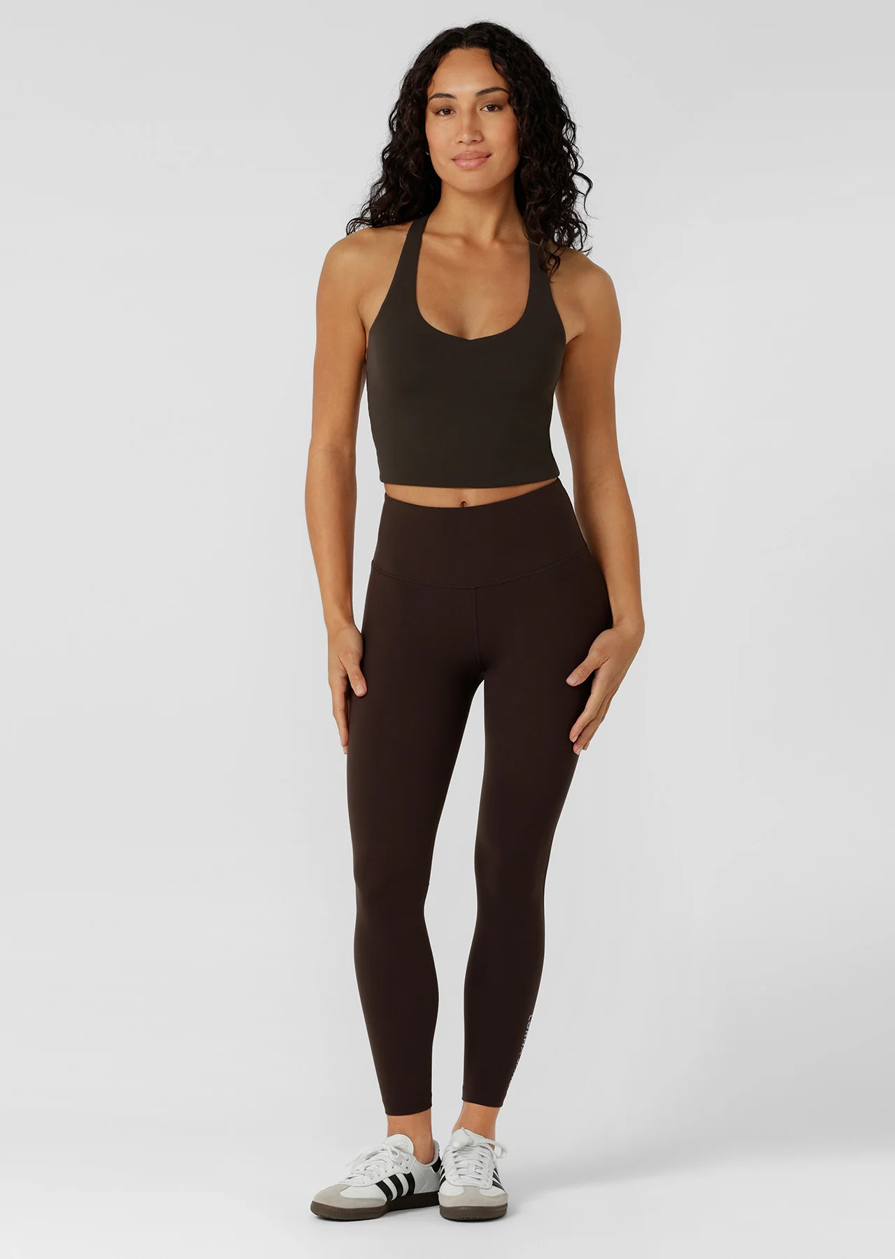 Align Lava Brown High-Rise Leggings w/ side Pockets