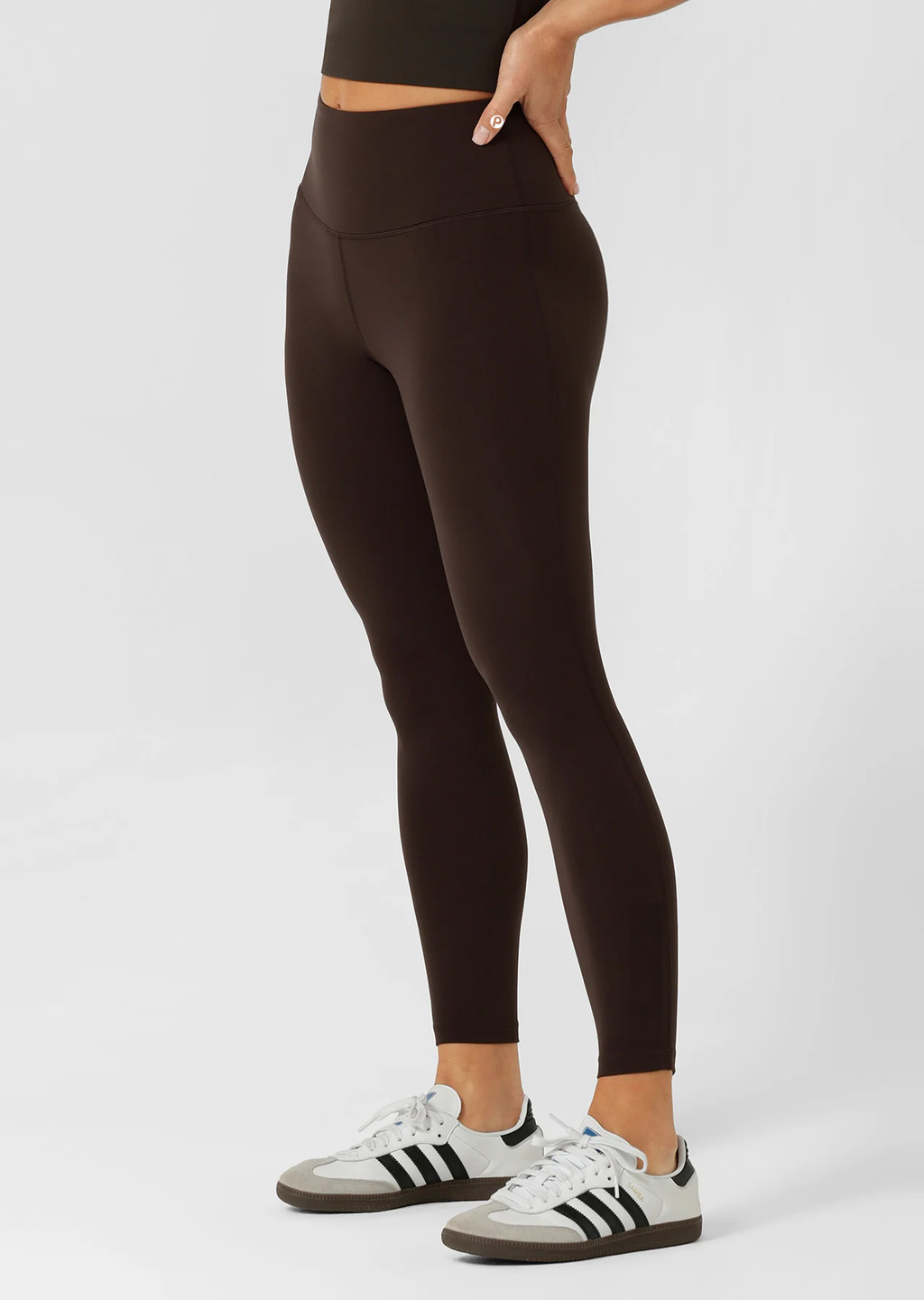 Align Lava Brown High-Rise Leggings w/ side Pockets