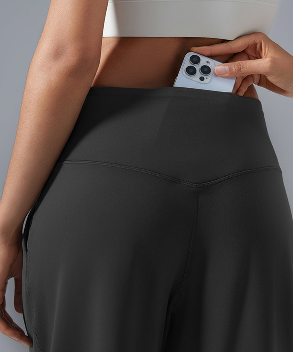 Grey Soft Touch Palazzo Pants