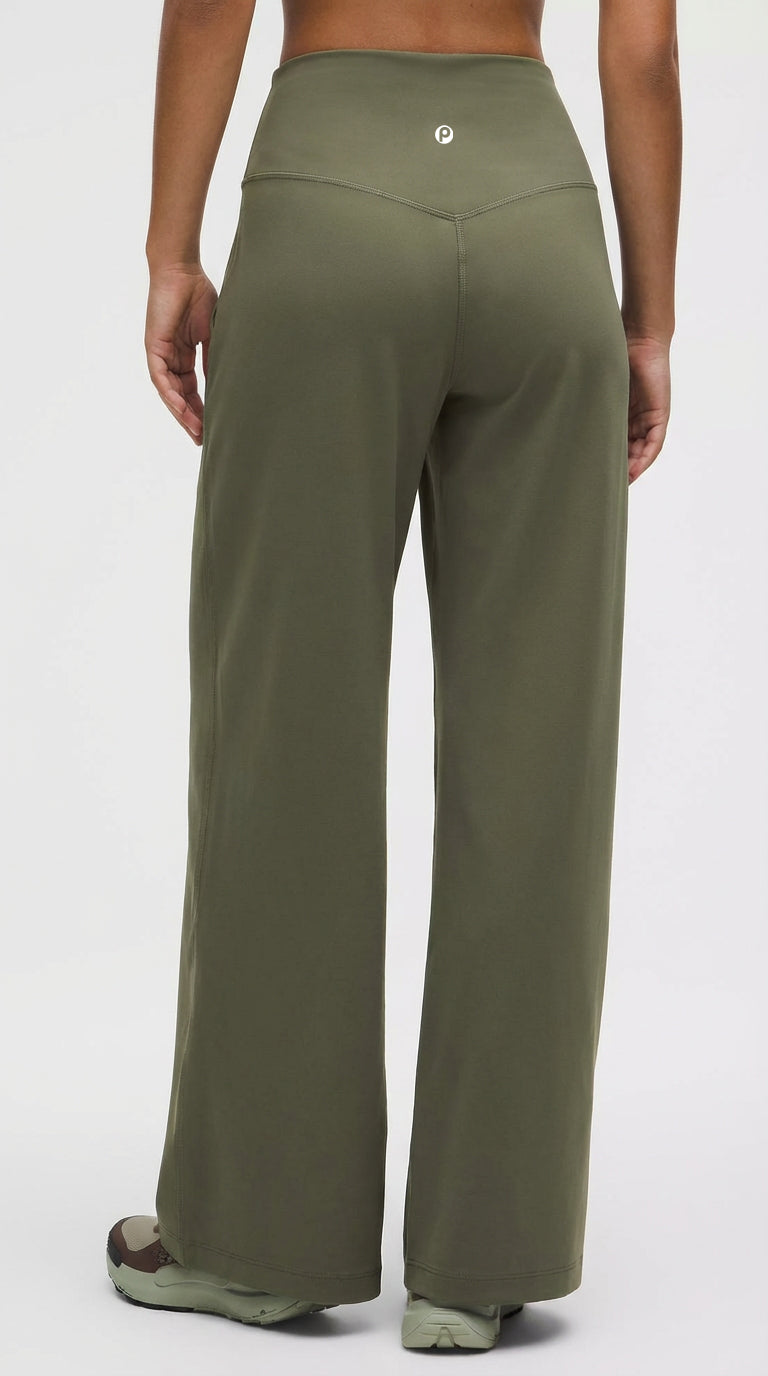 Sage Green Soft Touch Palazzo Pants