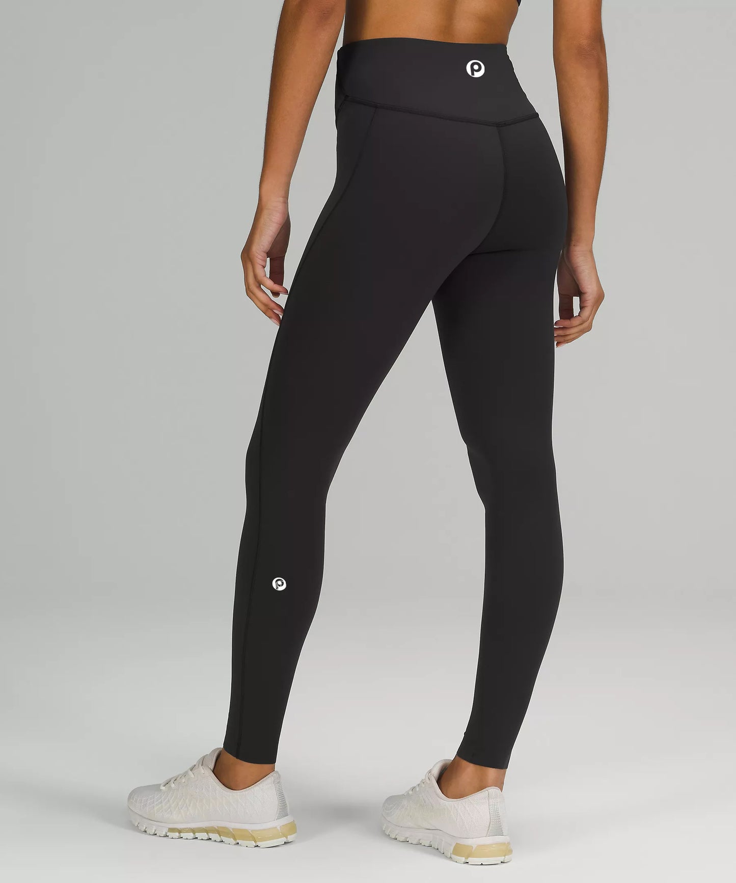 Align Leggings. Black Ultralux fabric with side pockets.