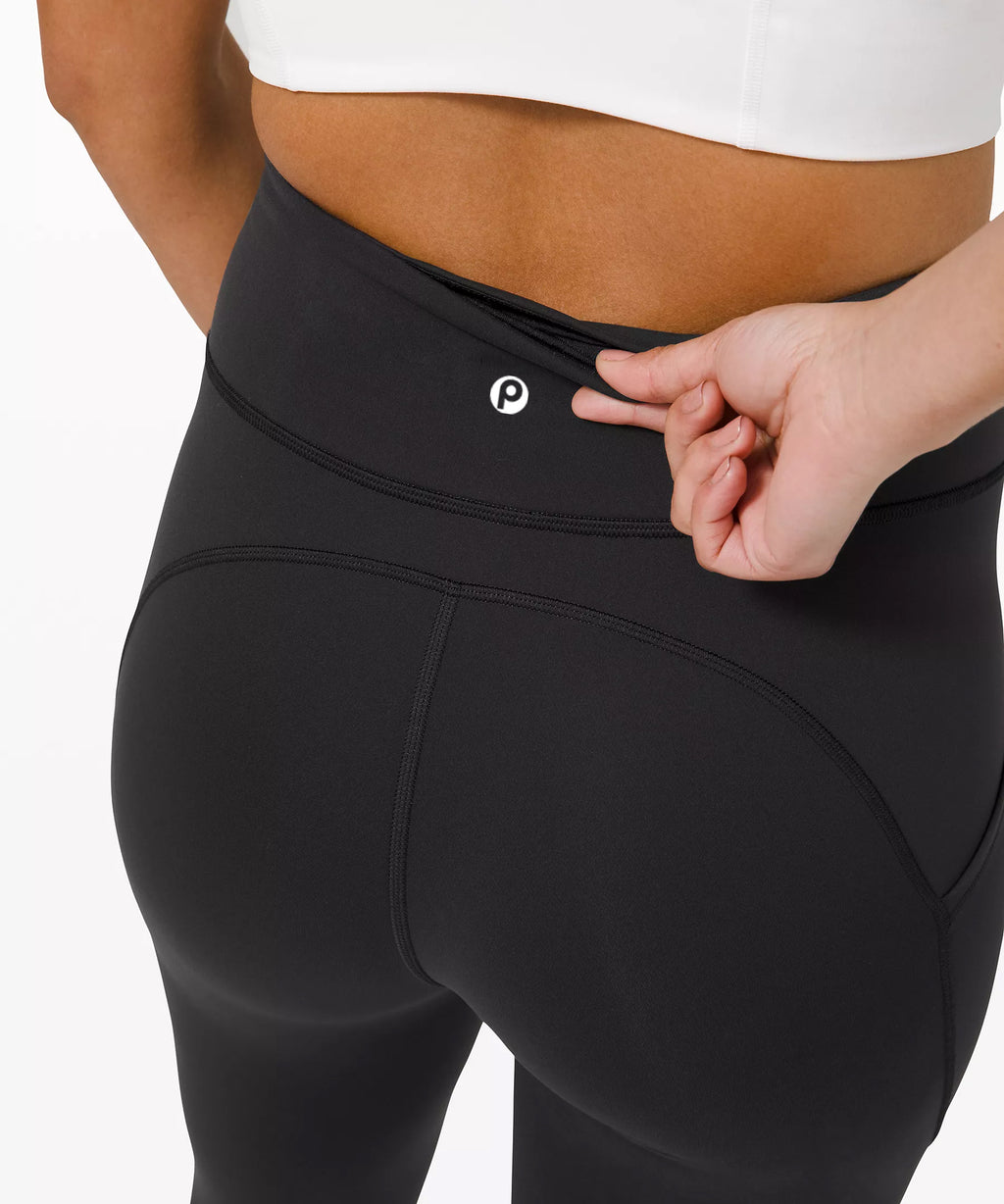 SOFTREME. Black Ultrasoft Leggings with side pockets