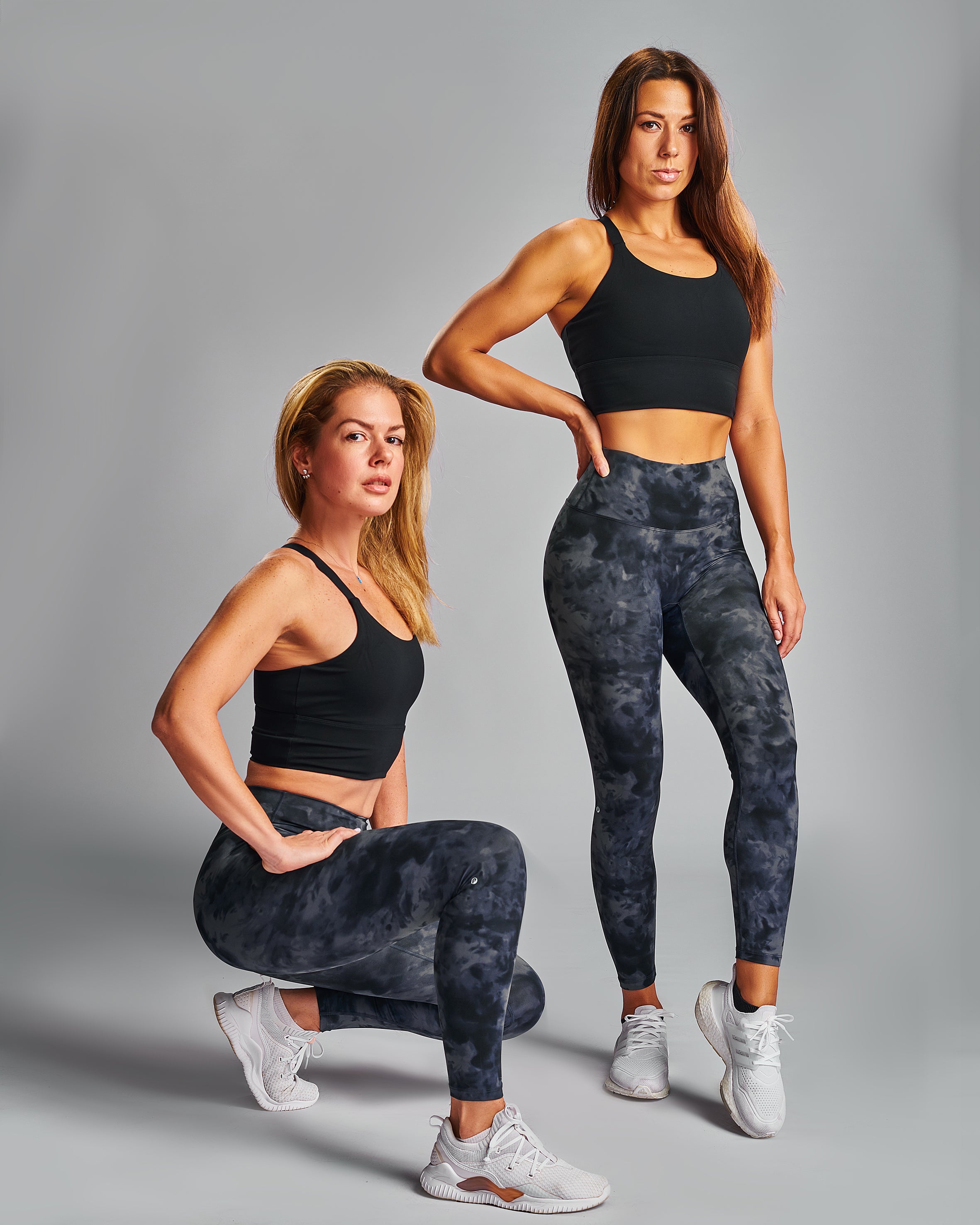Align Leggings. Graphite Black Print Ultralux fabric.